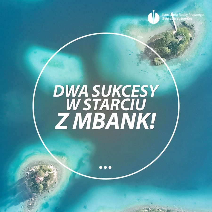 DWA SUKCESY W STARCIU Z MBANK!